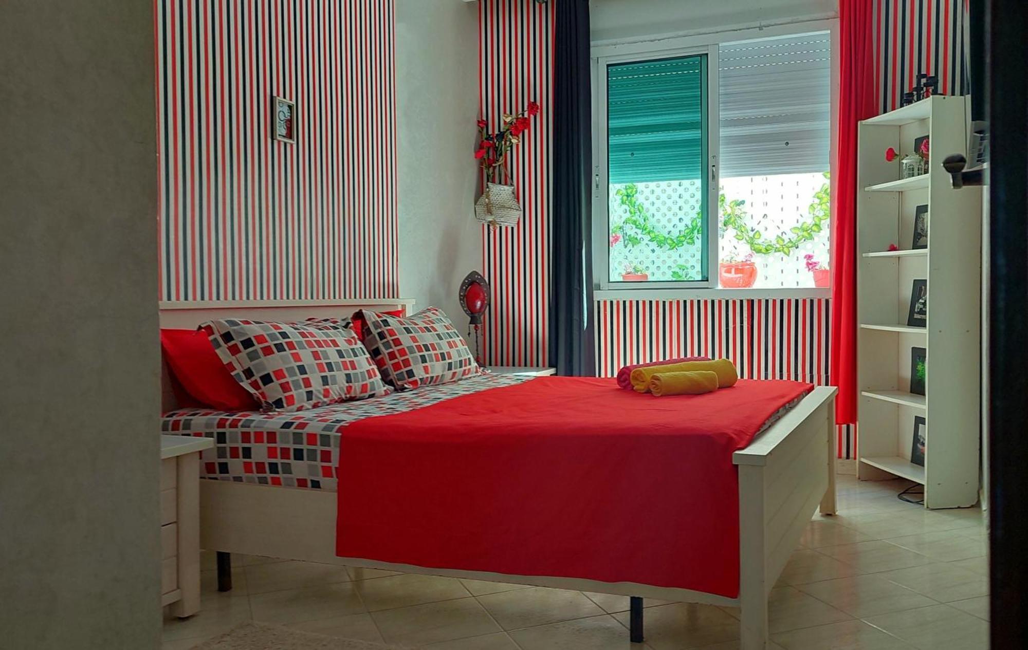 Stay Here, Nice Apartment With Garden View In Center, 1 Min Walk From Beach El Jadida Exteriör bild